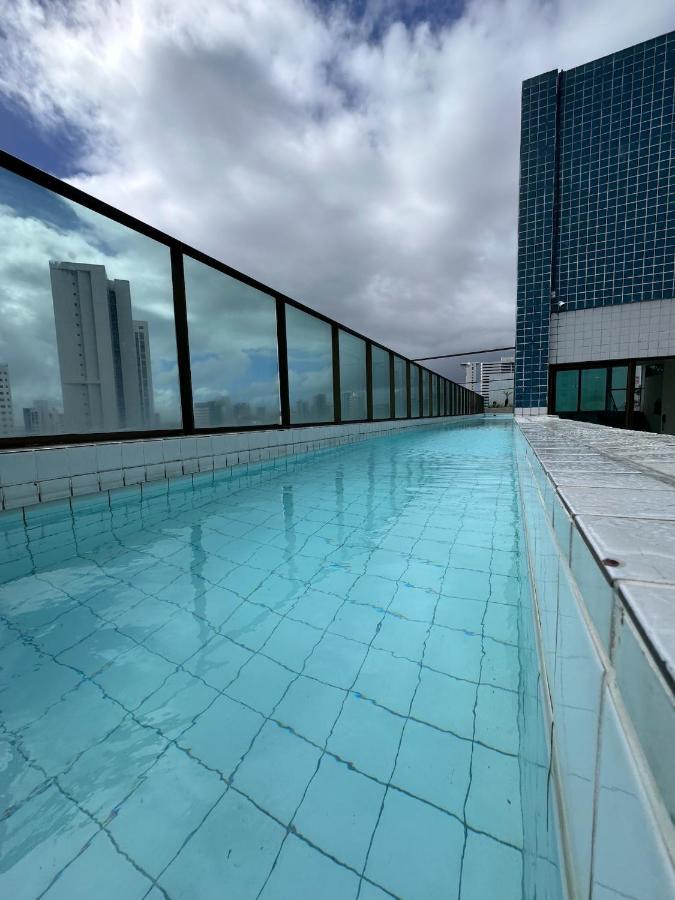 Flat - Boa Viagem Para Ate 5 Pessoas, Andar Alto Vista Mar, Piscina, Wifi 500Mbps, ريسيفي المظهر الخارجي الصورة